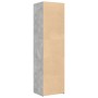 Aparador de madera de ingeniería gris hormigón 50x42,5x185 cm de , Aparadores - Ref: Foro24-3281416, Precio: 166,93 €, Descue...