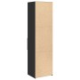 Aparador de madera de ingeniería negro 50x42,5x185 cm de , Aparadores - Ref: Foro24-3281456, Precio: 140,01 €, Descuento: %