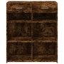 Smoked oak engineered wood sideboard 80x42.5x93 cm by , Sideboards - Ref: Foro24-3281480, Price: 121,51 €, Discount: %