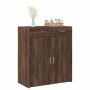 Engineered wood brown oak sideboard 80x42.5x93 cm by , Sideboards - Ref: Foro24-3281475, Price: 144,85 €, Discount: %