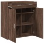 Aparador de madera de ingeniería marrón roble 80x42,5x93 cm de , Aparadores - Ref: Foro24-3281475, Precio: 144,85 €, Descuent...