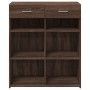 Engineered wood brown oak sideboard 80x42.5x93 cm by , Sideboards - Ref: Foro24-3281482, Price: 124,99 €, Discount: %