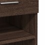 Engineered wood brown oak sideboard 80x42.5x93 cm by , Sideboards - Ref: Foro24-3281482, Price: 124,99 €, Discount: %