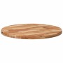 Solid acacia wood round table top Ø90x4 cm by , Table tops - Ref: Foro24-4008705, Price: 160,59 €, Discount: %