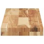 Rectangular solid acacia wood table board 80x20x4 cm by , Table tops - Ref: Foro24-4008834, Price: 38,67 €, Discount: %