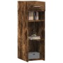 Aparador de madera de ingeniería roble ahumado 30x42,5x93 cm de , Aparadores - Ref: Foro24-846310, Precio: 72,30 €, Descuento: %