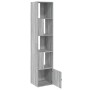 Engineered wood bookshelf in Sonoma grey, 40x36x189 cm. by , Bookcases and shelves - Ref: Foro24-848246, Price: 88,84 €, Disc...