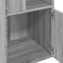 Engineered wood bookshelf in Sonoma grey, 40x36x189 cm. by , Bookcases and shelves - Ref: Foro24-848246, Price: 88,84 €, Disc...