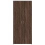 Aparador de madera de ingeniería marrón roble 80x42,5x185 cm de , Aparadores - Ref: Foro24-3281440, Precio: 186,39 €, Descuen...