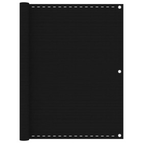 Toldo para balcón HDPE negro 120x400 cm de vidaXL, Sombrillas - Ref: Foro24-311037, Precio: 15,61 €, Descuento: %