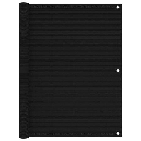 Schwarze HDPE-Balkonmarkise 120x400 cm von vidaXL, Sonnenschirme - Ref: Foro24-311037, Preis: 15,61 €, Rabatt: %