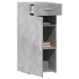 Aparador de madera de ingeniería gris hormigón 40x42,5x93 cm de , Aparadores - Ref: Foro24-846281, Precio: 77,20 €, Descuento: %