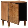 Bedside tables 2 units solid mango wood 40x33x46 cm by , Nightstands - Ref: Foro24-358281, Price: 105,54 €, Discount: %