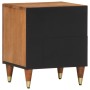 Bedside tables 2 units solid mango wood 40x33x46 cm by , Nightstands - Ref: Foro24-358281, Price: 105,54 €, Discount: %