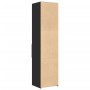 Aparador de madera de ingeniería negro 45x42,5x185 cm de , Aparadores - Ref: Foro24-3281449, Precio: 132,86 €, Descuento: %