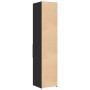 Aparador de madera de ingeniería negro 40x42,5x185 cm de , Aparadores - Ref: Foro24-3281442, Precio: 132,50 €, Descuento: %