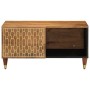 Solid mango wood coffee table 80x50x40 cm by , Coffee table - Ref: Foro24-358288, Price: 118,99 €, Discount: %