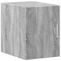 Engineered wood Sonoma gray wall cabinet 30x42.5x40 cm by , Sideboards - Ref: Foro24-846094, Price: 41,99 €, Discount: %