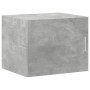 Engineered wood gray concrete wall cabinet 50x42.5x40 cm by , Sideboards - Ref: Foro24-846113, Price: 46,67 €, Discount: %