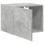 Engineered wood gray concrete wall cabinet 50x42.5x40 cm by , Sideboards - Ref: Foro24-846113, Price: 46,67 €, Discount: %