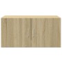 Engineered wood Sonoma oak wall cabinet 80x42.5x40 cm by , Sideboards - Ref: Foro24-846126, Price: 62,38 €, Discount: %