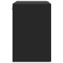 Engineered wood black wall cabinet 80x42.5x64 cm by , Sideboards - Ref: Foro24-846132, Price: 79,99 €, Discount: %