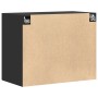 Armario de pared madera de ingeniería negro 80x42,5x64 cm de , Aparadores - Ref: Foro24-846132, Precio: 79,99 €, Descuento: %