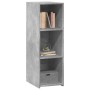 Aparador de madera contrachapada gris hormigón 30x41x93 cm de , Aparadores - Ref: Foro24-846344, Precio: 64,46 €, Descuento: %