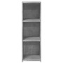 Aparador de madera contrachapada gris hormigón 30x41x93 cm de , Aparadores - Ref: Foro24-846344, Precio: 64,46 €, Descuento: %