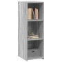 Aparador madera de ingeniería gris Sonoma 30x41x93 cm de , Aparadores - Ref: Foro24-846346, Precio: 57,84 €, Descuento: %