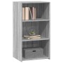 Aparador madera de ingeniería gris Sonoma 50x41x93 cm de , Aparadores - Ref: Foro24-846367, Precio: 77,44 €, Descuento: %