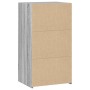 Aparador madera de ingeniería gris Sonoma 50x41x93 cm de , Aparadores - Ref: Foro24-846367, Precio: 77,44 €, Descuento: %