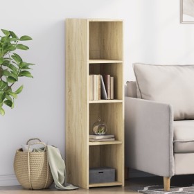 Aparador alto madera de ingeniería roble Sonoma 30x41x124 cm de , Aparadores - Ref: Foro24-846378, Precio: 76,54 €, Descuento: %