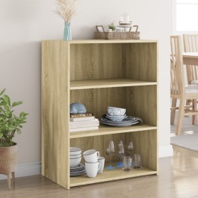 Engineered wood sideboard in Sonoma oak, 70x41x93 cm by , Sideboards - Ref: Foro24-846371, Price: 75,55 €, Discount: %