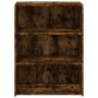 Smoked oak engineered wood sideboard 70x41x93 cm by , Sideboards - Ref: Foro24-846373, Price: 75,55 €, Discount: %