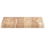 Floating shelves 4 units untreated acacia wood 60x30x2 cm by , Shelves and shelves - Ref: Foro24-3279370, Price: 83,08 €, Dis...