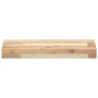 Floating shelves 2 units untreated acacia wood 60x20x4 cm by , Shelves and shelves - Ref: Foro24-3279420, Price: 55,39 €, Dis...