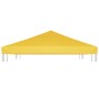 Toldo de cenador 270 g/m² 4x3 m amarillo de vidaXL, Cubiertas para carpas y cenadores - Ref: Foro24-312082, Precio: 69,96 €, ...