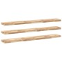 Floating shelves 3 units untreated acacia wood 160x20x4 cm by , Shelves and shelves - Ref: Foro24-3279441, Price: 176,15 €, D...