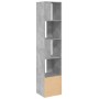 Engineered wood gray concrete shelf 40x36x189 cm by , Bookcases and shelves - Ref: Foro24-848244, Price: 86,31 €, Discount: %