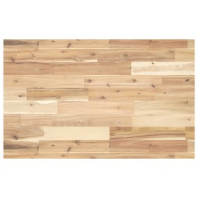 Encimera tocador baño madera acacia sin tratar 160x50x4 cm de , Tocadores de baño - Ref: Foro24-3279682, Precio: 145,73 €, De...