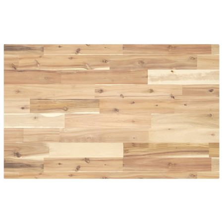 Encimera tocador baño madera acacia sin tratar 160x50x4 cm de , Tocadores de baño - Ref: Foro24-3279682, Precio: 145,99 €, De...