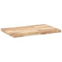 Encimera tocador baño madera acacia sin tratar 160x50x4 cm de , Tocadores de baño - Ref: Foro24-3279682, Precio: 145,99 €, De...