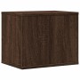 Organizador escritorio madera ingeniería marrón 36x26x29,5 cm de , Clasificación y organización - Ref: Foro24-848051, Precio:...