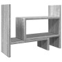 Organizador escritorio madera ingeniería gris 38,5x17x39 cm de , Clasificación y organización - Ref: Foro24-848064, Precio: 2...