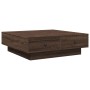 Brown oak 90x90x28 cm engineered wood coffee table by , Coffee table - Ref: Foro24-848093, Price: 126,36 €, Discount: %