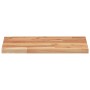 Estante flotante madera acacia maciza acabado aceite 60x30x2 cm de , Estantes y estanterías - Ref: Foro24-3279527, Precio: 26...