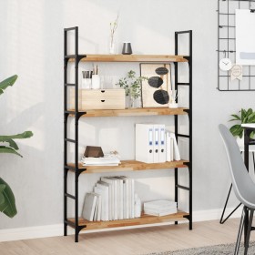 Floating shelf 4 units acacia wood with oil finish 100x20x4 cm by , Shelves and shelves - Ref: Foro24-3279590, Price: 150,99 ...