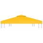 Toldo de cenador 2 niveles 310 g/m² 4x3 m amarillo de vidaXL, Cubiertas para carpas y cenadores - Ref: Foro24-312076, Precio:...