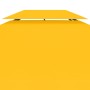 Toldo de cenador 2 niveles 310 g/m² 4x3 m amarillo de vidaXL, Cubiertas para carpas y cenadores - Ref: Foro24-312076, Precio:...